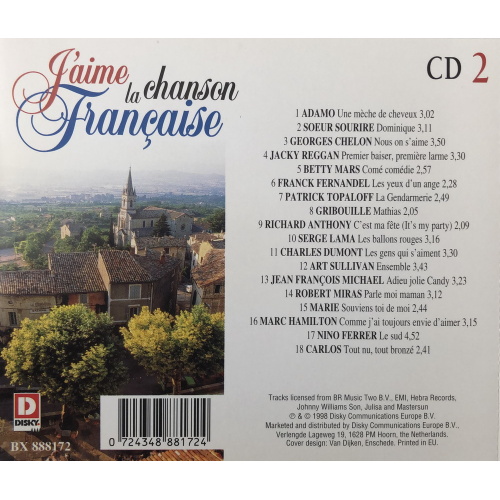 Jaime La Chanson Francaise Cd 2 - Afbeelding 2